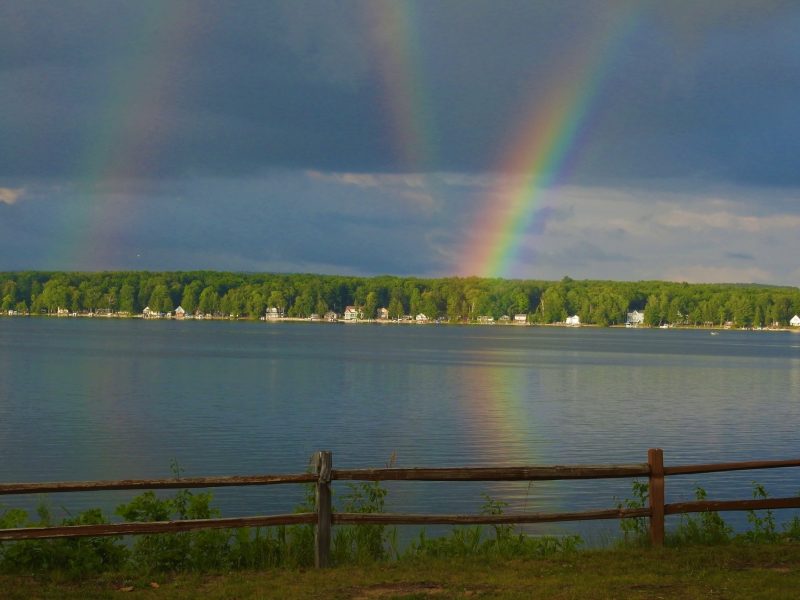 Tipos de arco iris - Arco iris por reflexión