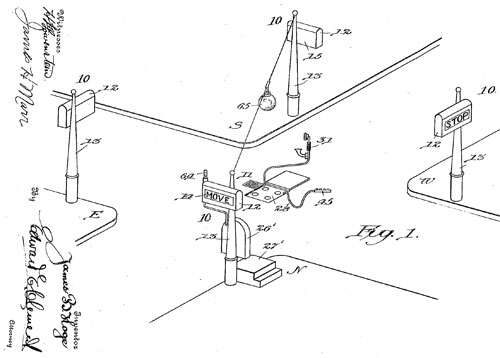 Sistema de señales de tráfico interconectado