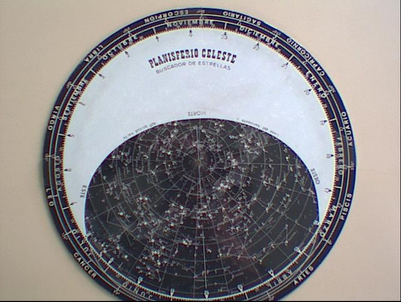 cómo se usa un planisferio celeste