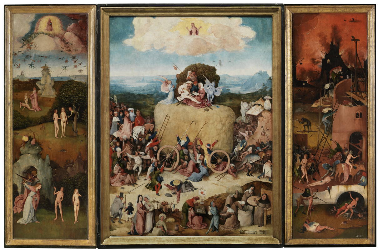 Tríptico del carro de heno – Hieronymus Bosch