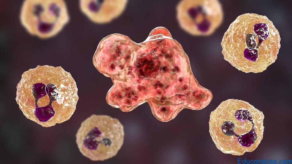 Esporulación en amebas