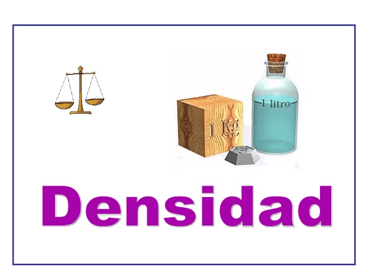 ¿Qué es densidad?